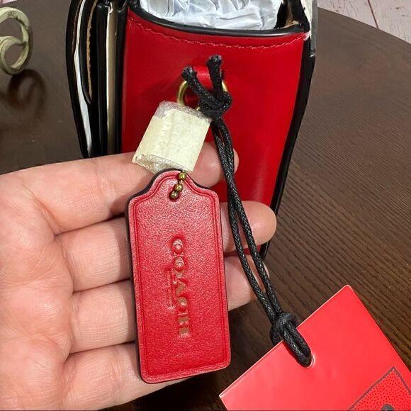 COACH Disney Mickey Mouse X Keith Haring Madison Shoulder Bag 19 Collectors edit - Picture 12 of 15